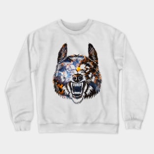 Daylight Space Wolf Crewneck Sweatshirt